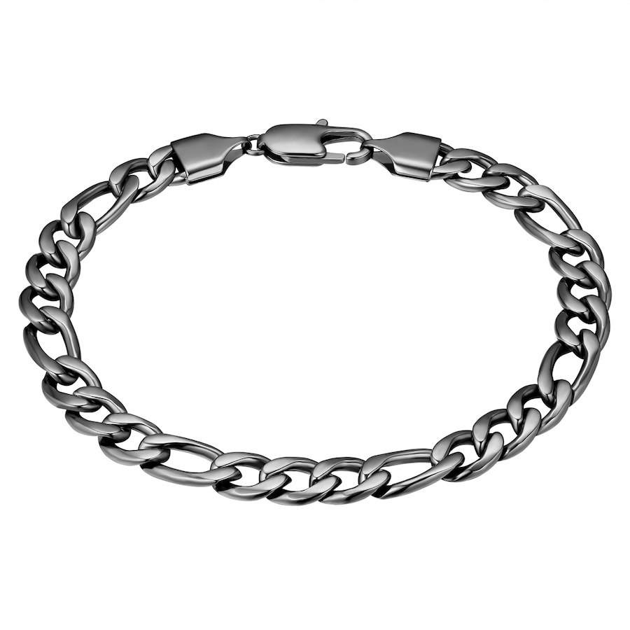 True Rebels Armband van Edelstaal in gunmetal