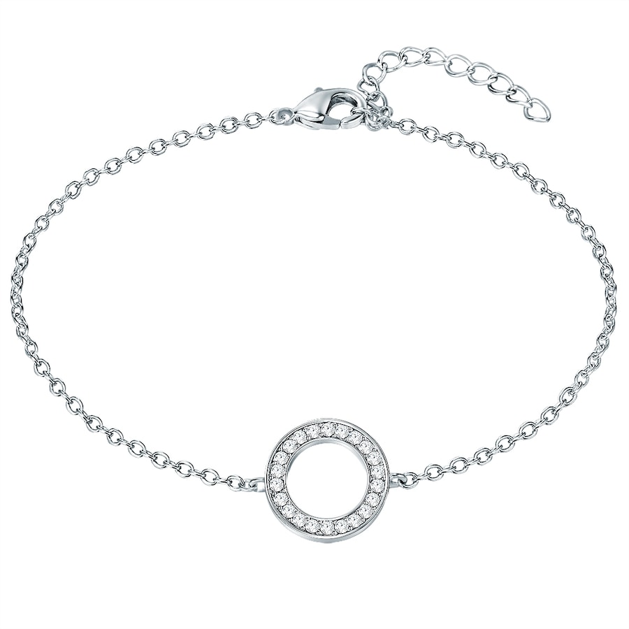 Lulu & Jane Armband van Messing in Zilver