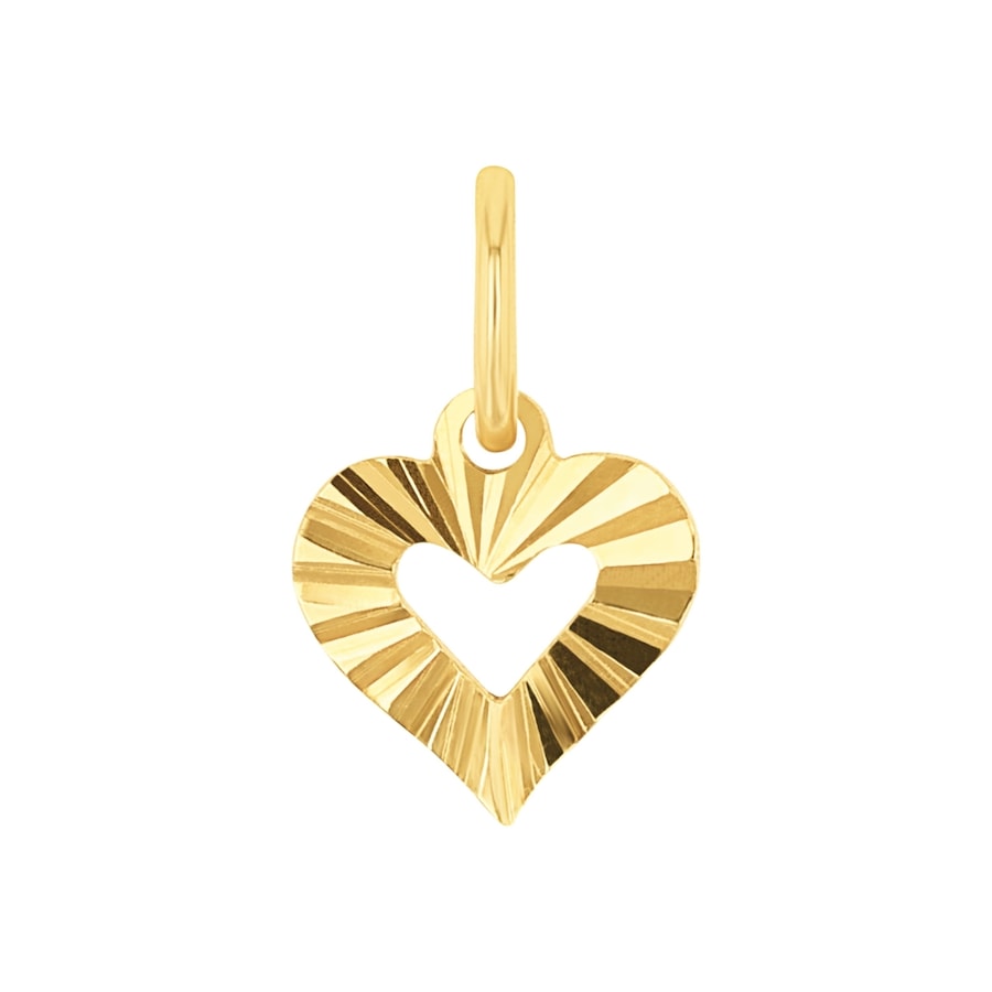 Amor Hanger met motief voor meisjes, goud 375 | hart