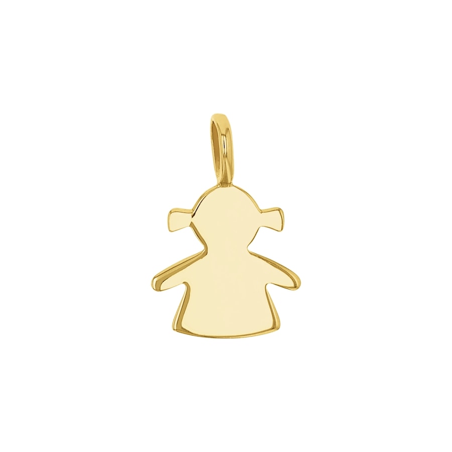 Amor Hanger met motief voor dames, goud 375 | kind