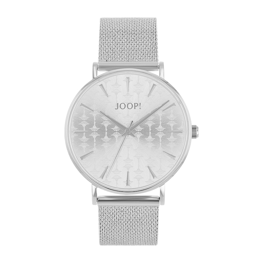 Joop! Kwartshorloge voor dames, roestvrij staal IP rose