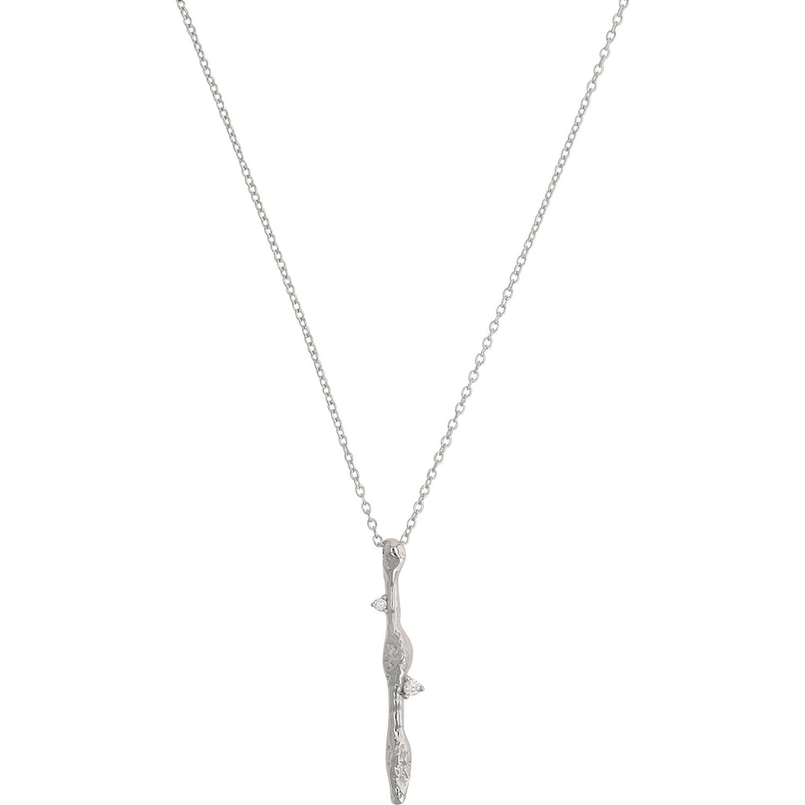 NOELANI Ketting met hanger voor dames, 925 Sterling zilver, zirkonia synth.