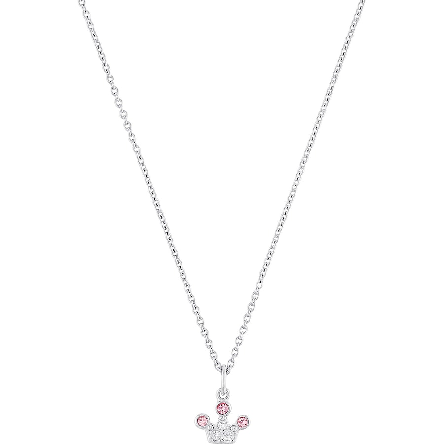 Prinzessin Lillifee Ketting met hanger voor meisjes, 925 Sterling zilver, glas | kroon