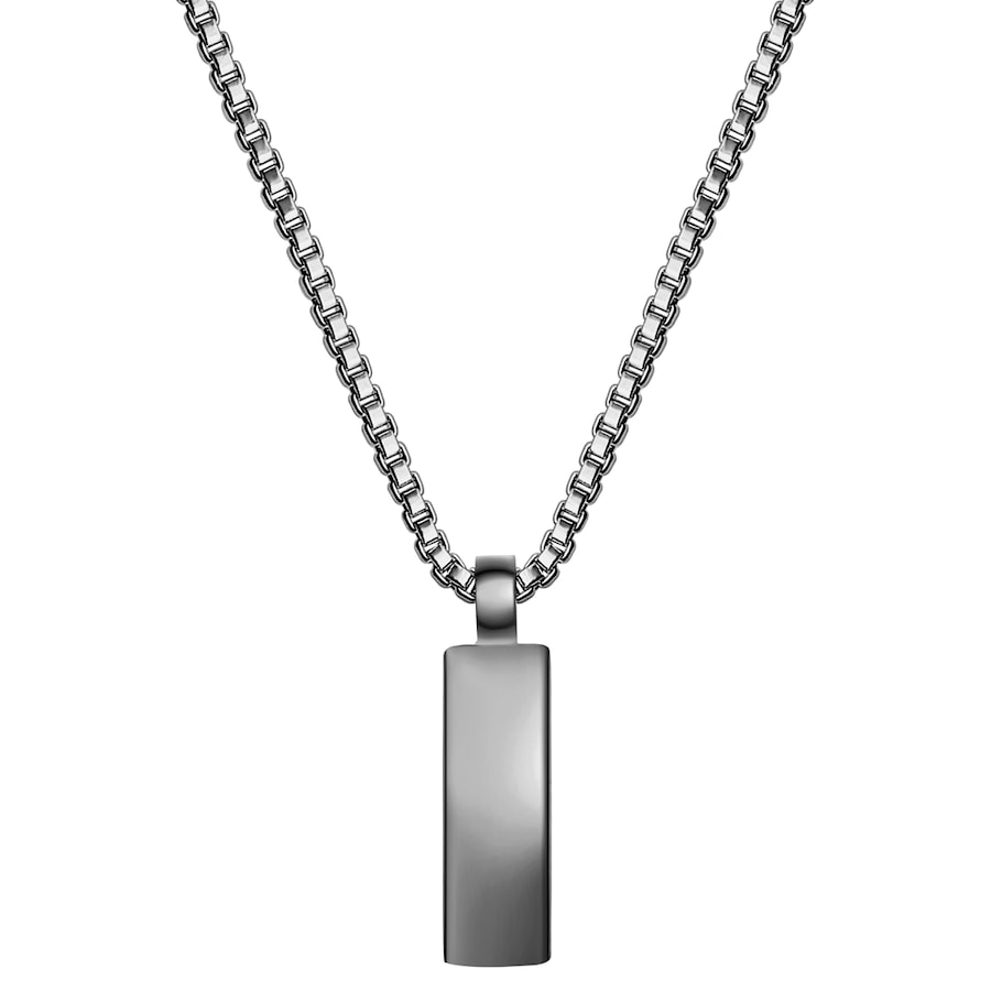 True Rebels Ketting van Edelstaal in gunmetal