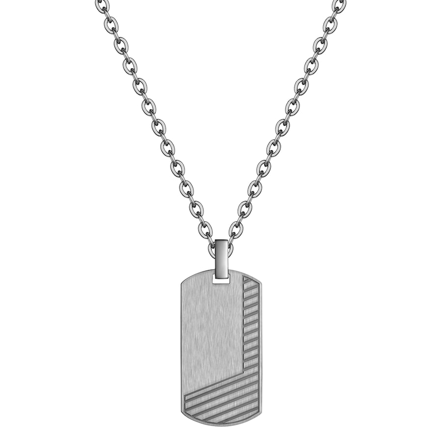 True Rebels Ketting van Edelstaal in gunmetal