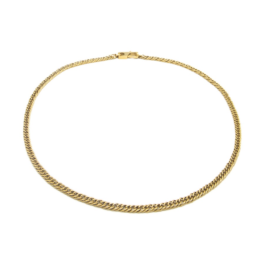 Guess My Chains Heren Ketting Staal - Goud