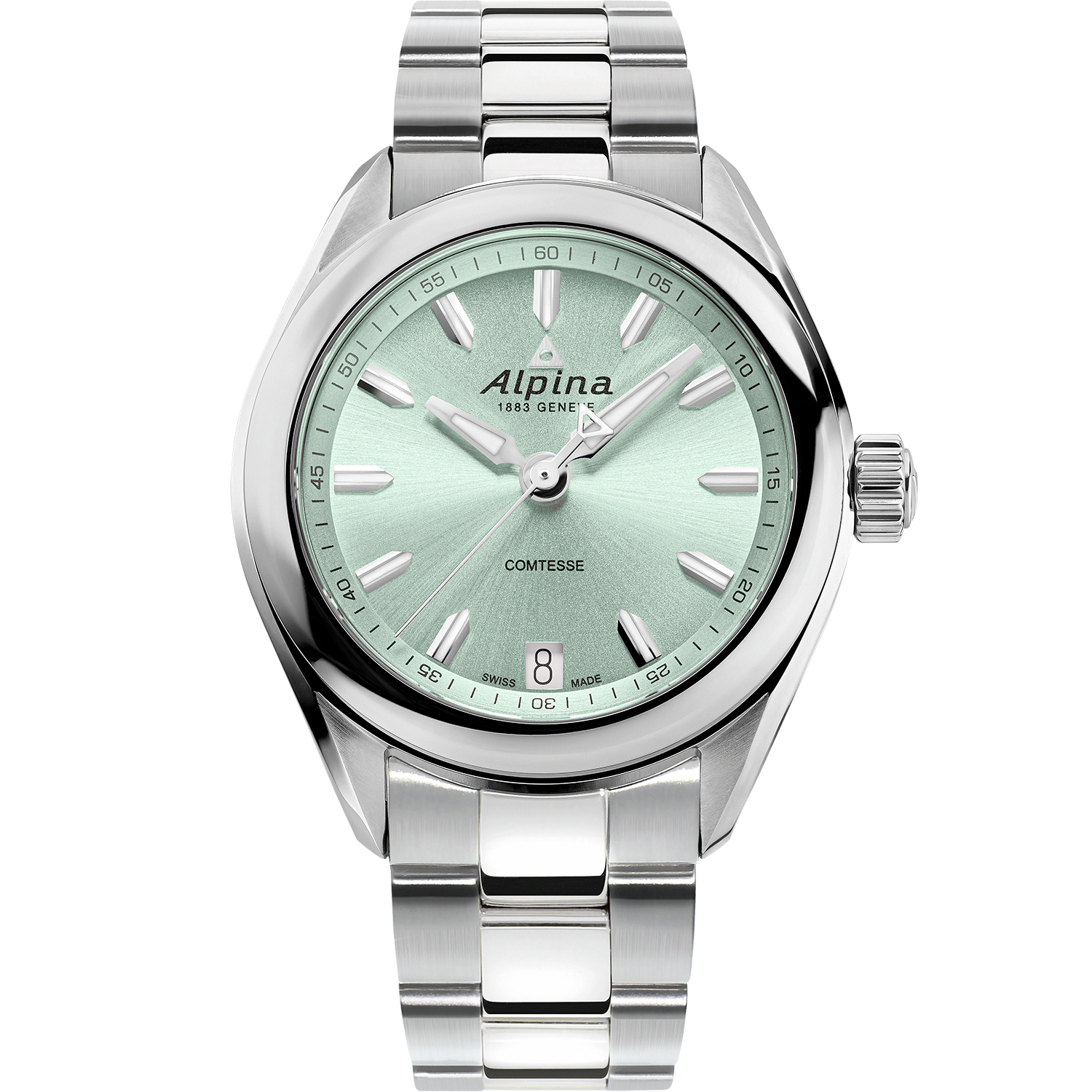 Alpina alpiner comtesse quartz fresh green