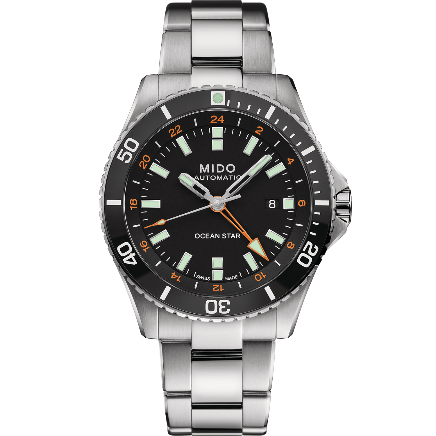 Mido ocean star gmt