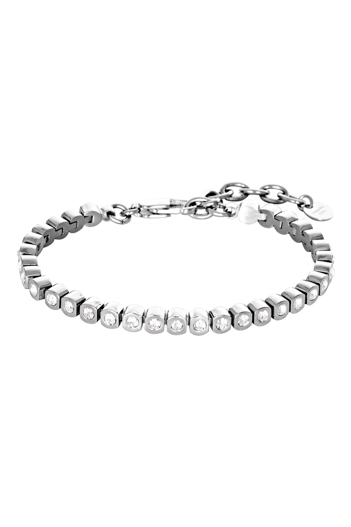 Dyrberg Kern Dyrberg/Kern Cony Bracelet, Color: Silver/Crystal, Onesize, Women