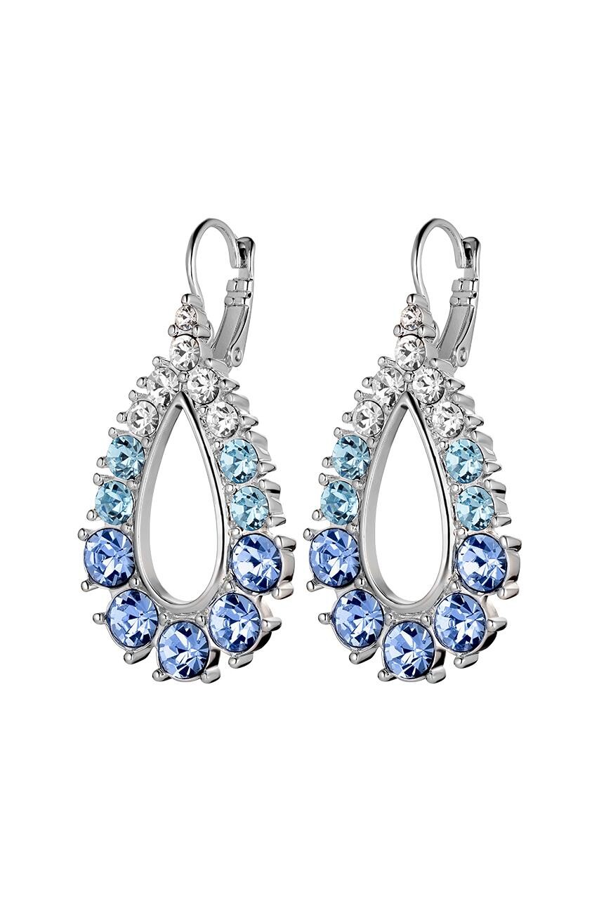 Dyrberg Kern Dyrberg/Kern Zanetta Earring, Color: Silver/Blue, Onesize, Women