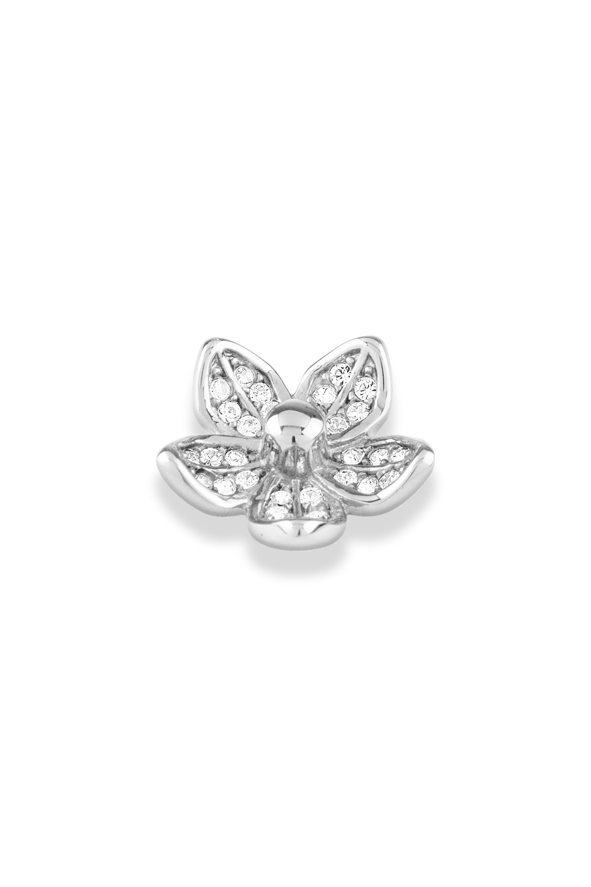 Dyrberg Kern Dyrberg/Kern Daisy Topping, Color: Silver/Crystal, Onesize, Women