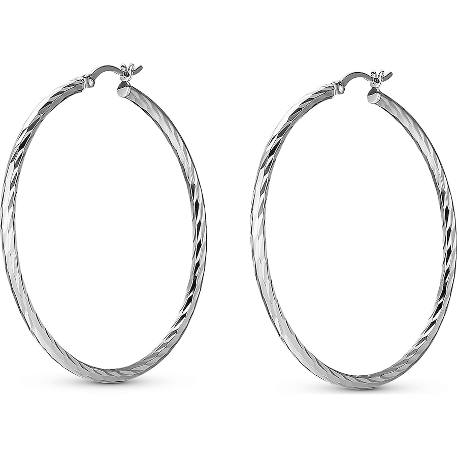 FAVS hoepel oorbellen voor dames, 925 Sterling zilver