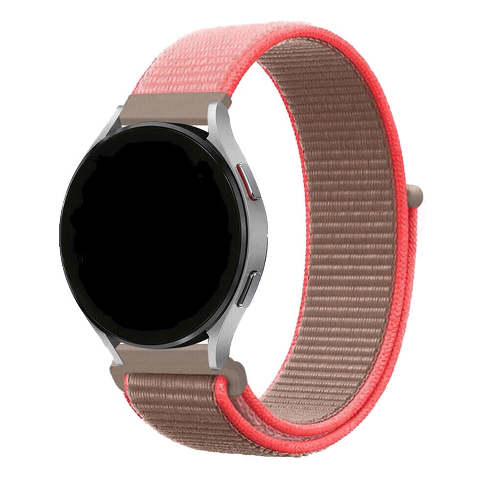 Strap-it Redmi Watch 5 Lite nylon band (neon pink)