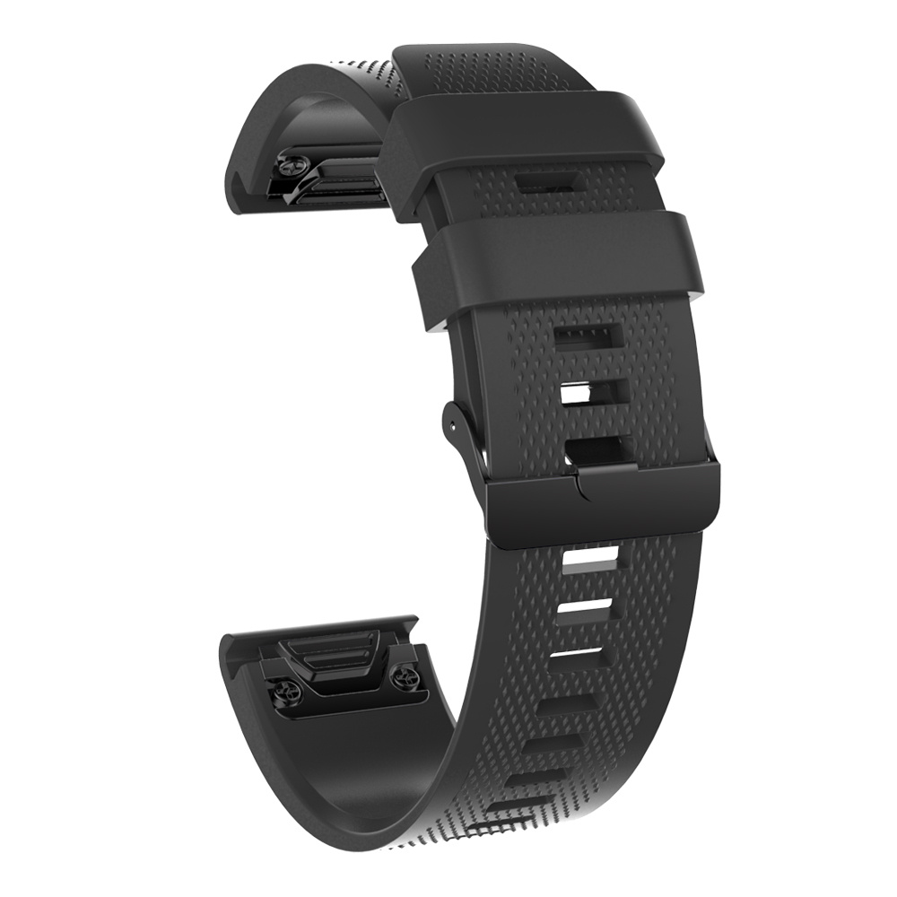 Strap-it Coros Vertix 2 / 2s siliconen bandje (zwart)