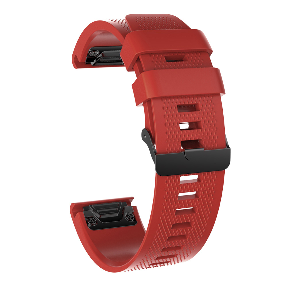 Strap-it Coros Vertix 2 / 2s siliconen bandje (rood)