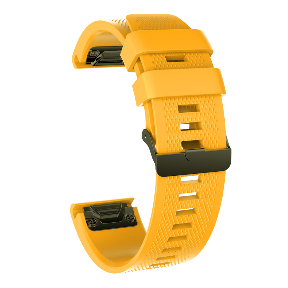 Strap-it Coros Vertix 2 / 2s siliconen bandje (geel)