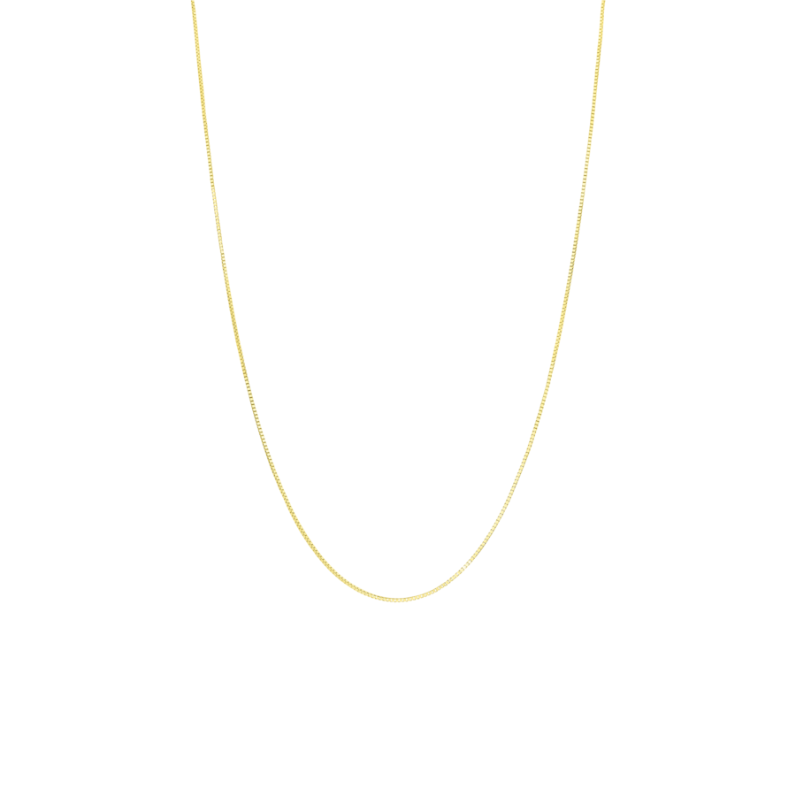 Lucardi Ketting 9 Karaat - goudkleurig