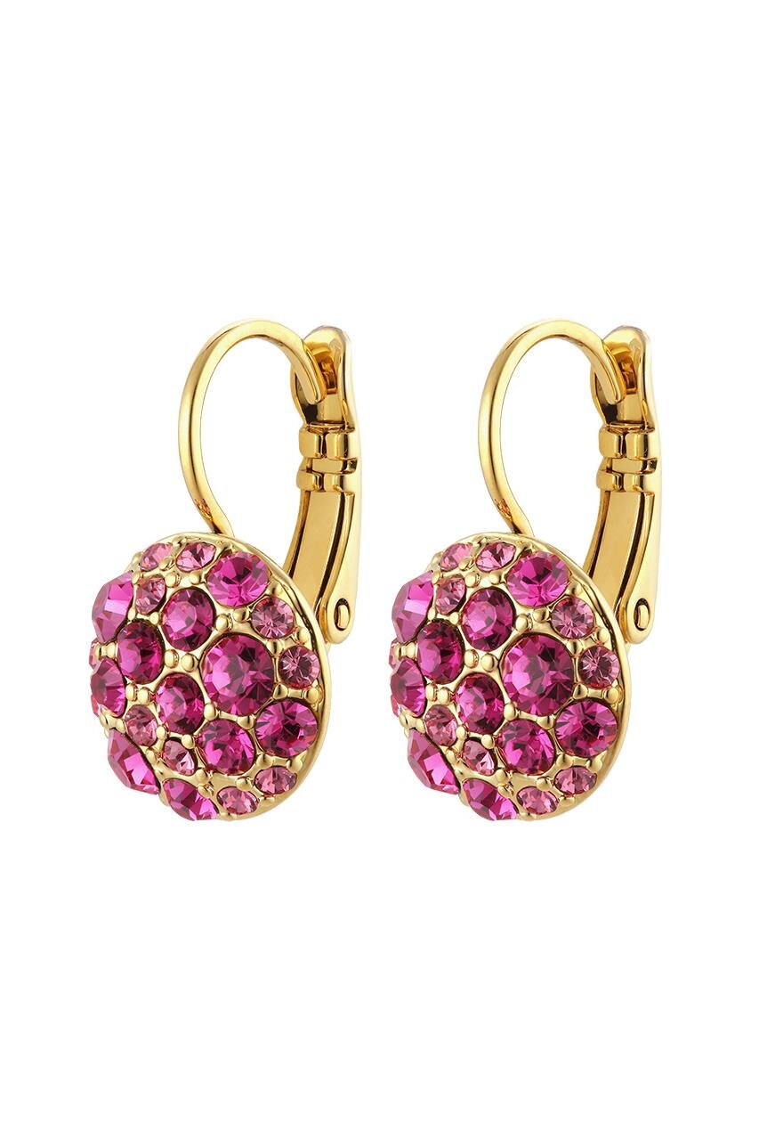 Dyrberg Kern Dyrberg/Kern Blost Earring, Color: Gold/Pink, Onesize, Women