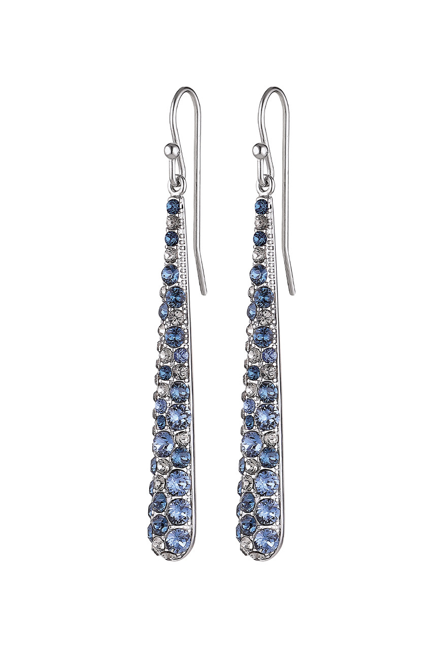 Dyrberg Kern Dyrberg/Kern Blaze Earring, Color: Silver/Blue, Onesize, Women