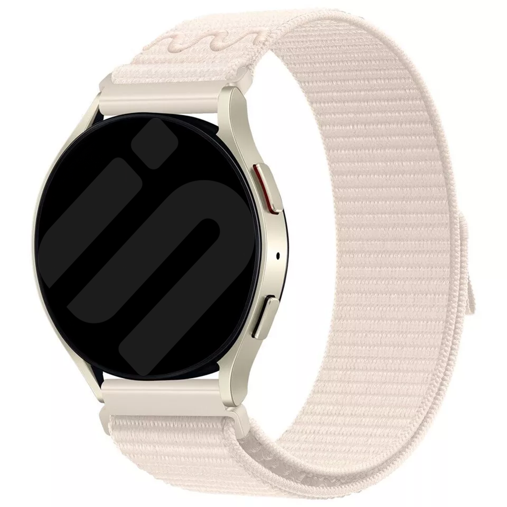 Strap-it Garmin Vivoactive 4s nylon band (sterrenlicht)