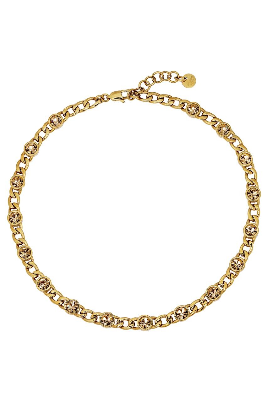 Dyrberg Kern Dyrberg/Kern Collana Necklace, Color: Golden, Onesize, Women