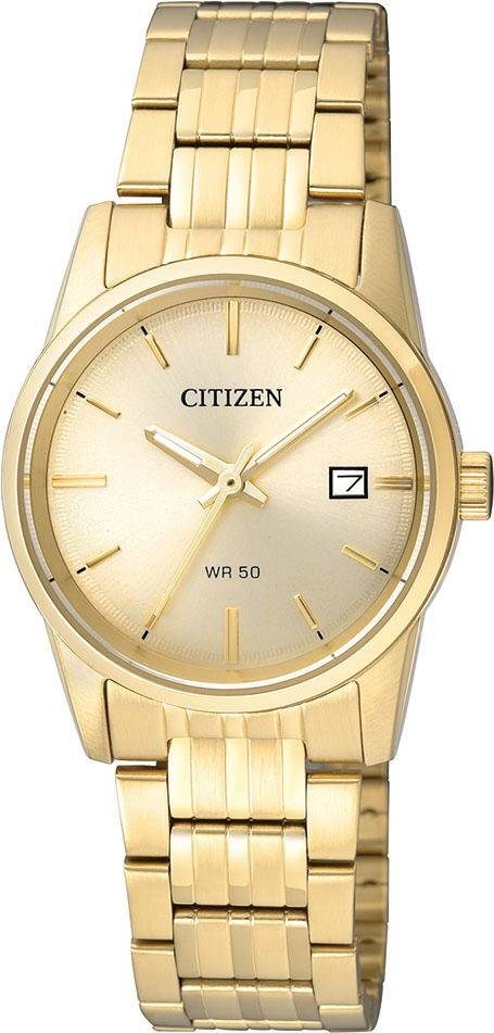 Citizen Kwartshorloge EU6002-51P Polshorloge, dameshorloge, roestvrijstalen band, datum