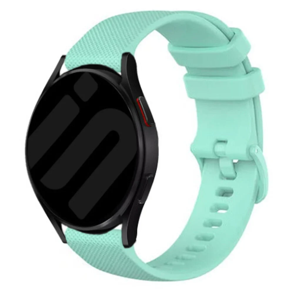 Strap-it Amazfit Bip 6 luxe siliconen bandje (aqua)
