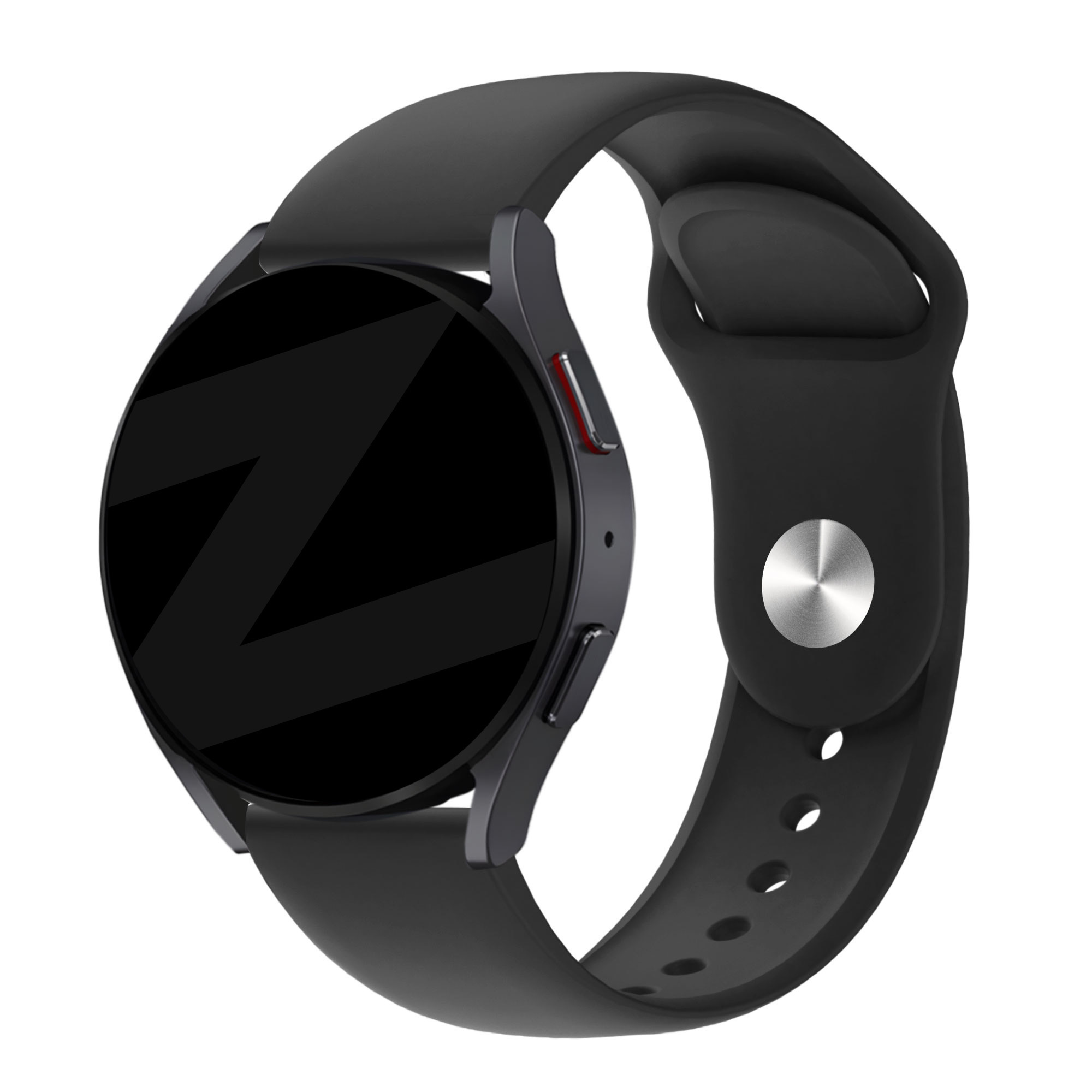 Bandz Amazfit Bip 6 sport band 'Deluxe' (zwart)