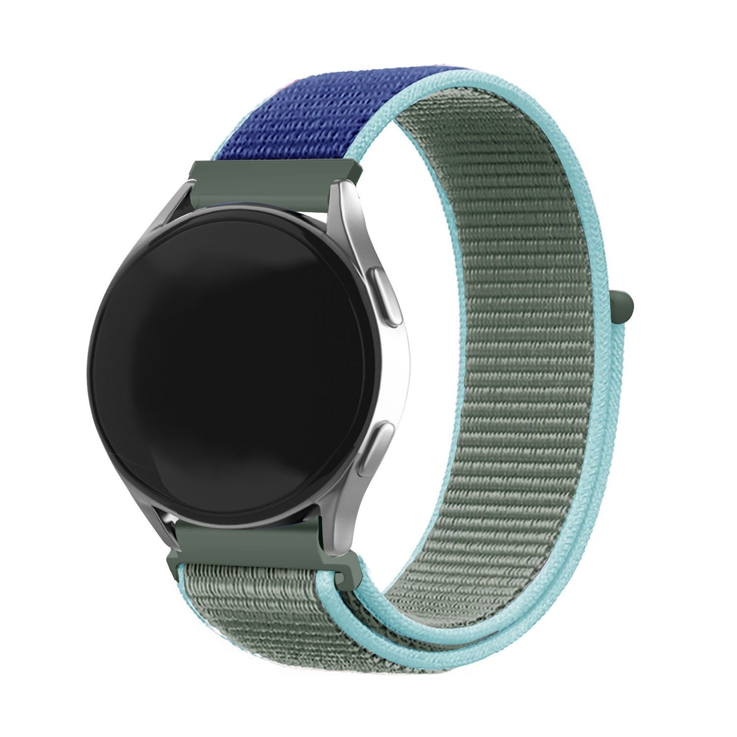 Strap-it Amazfit Bip 6 nylon bandje (kaki)