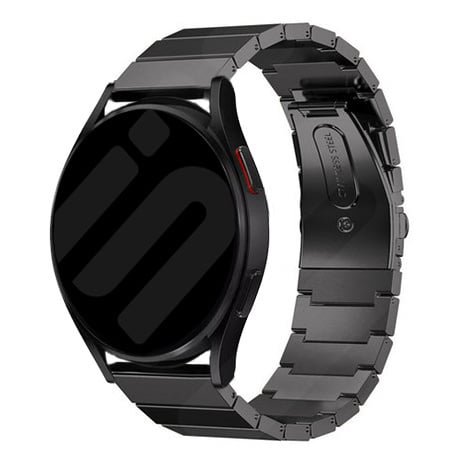 Strap-it Samsung Galaxy Watch 7 - 44mm metalen bandje (zwart)
