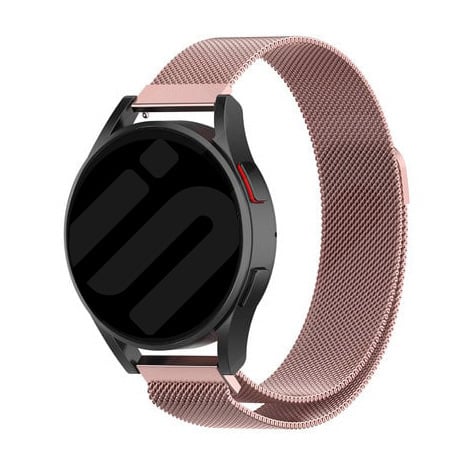 Strap-it Samsung Galaxy Watch 7 - 44mm Milanese band (roze)