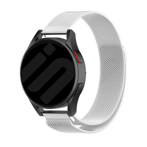 Strap-it Samsung Galaxy Watch 7 - 44mm Milanese band (zilver)