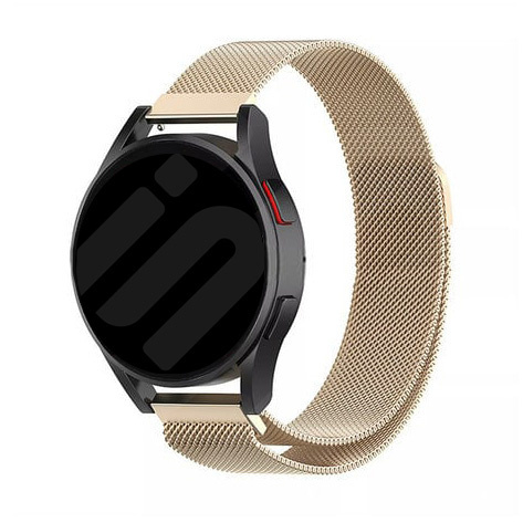 Strap-it Samsung Galaxy Watch 7 - 40mm Milanese band (champagne)