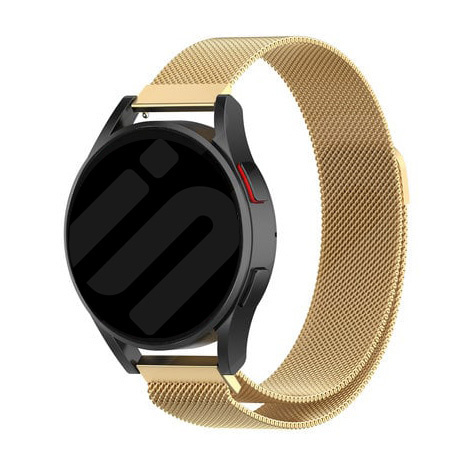 Strap-it Samsung Galaxy Watch 7 - 40mm Milanese band (goud)