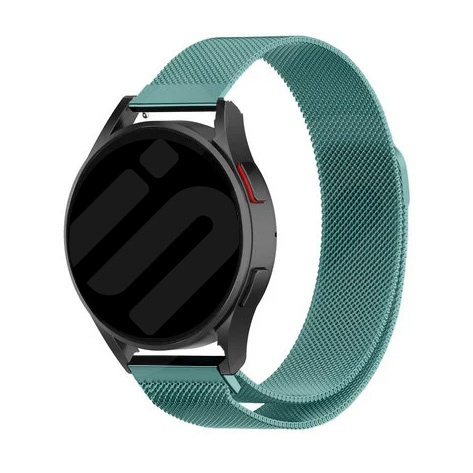 Strap-it Samsung Galaxy Watch 7 - 40mm Milanese band (groen)