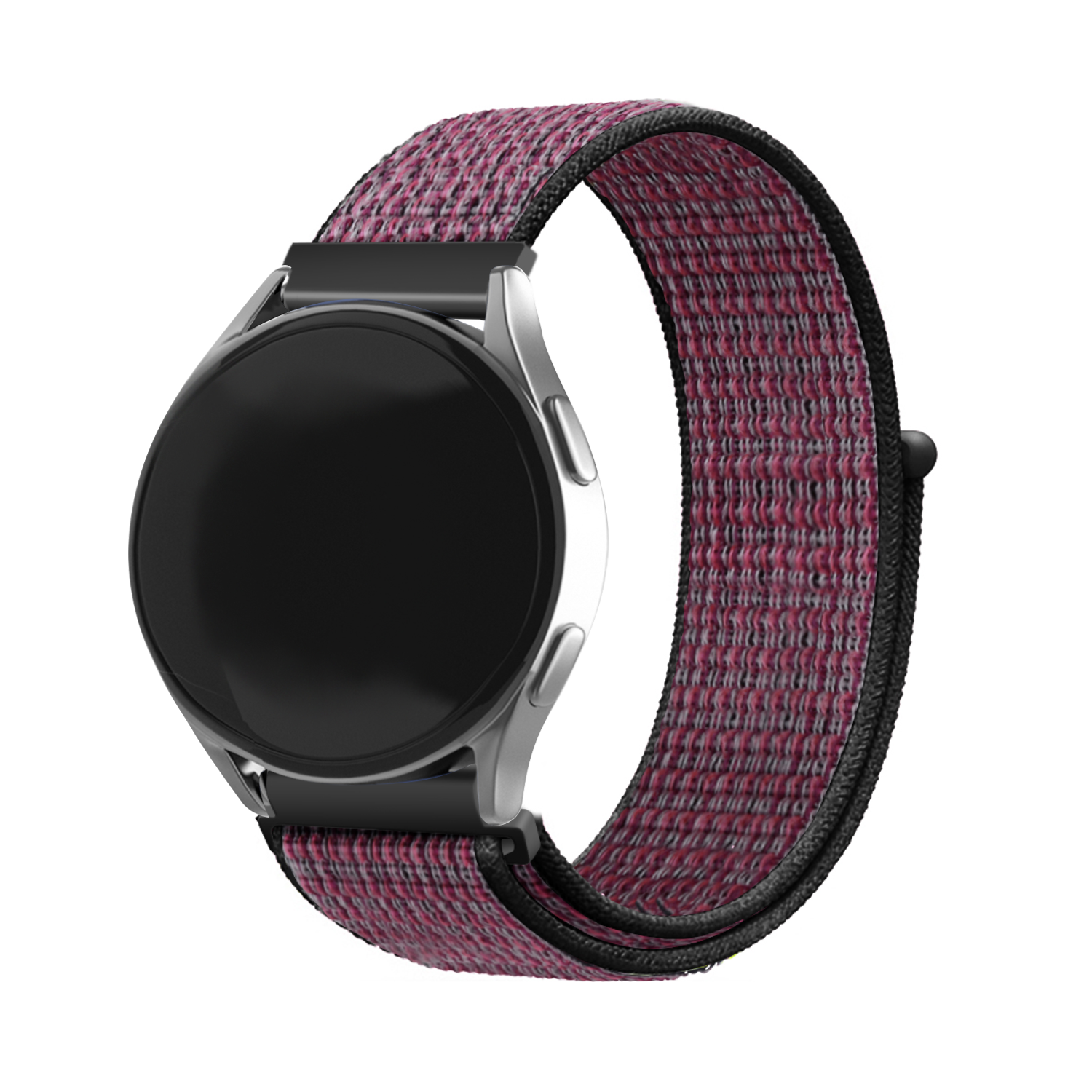 Strap-it Samsung Galaxy Watch 7 - 44mm nylon band (true berry)