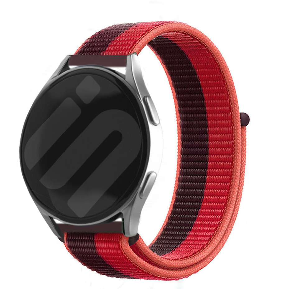 Strap-it Samsung Galaxy Watch 7 - 40mm nylon band (cherry magenta)
