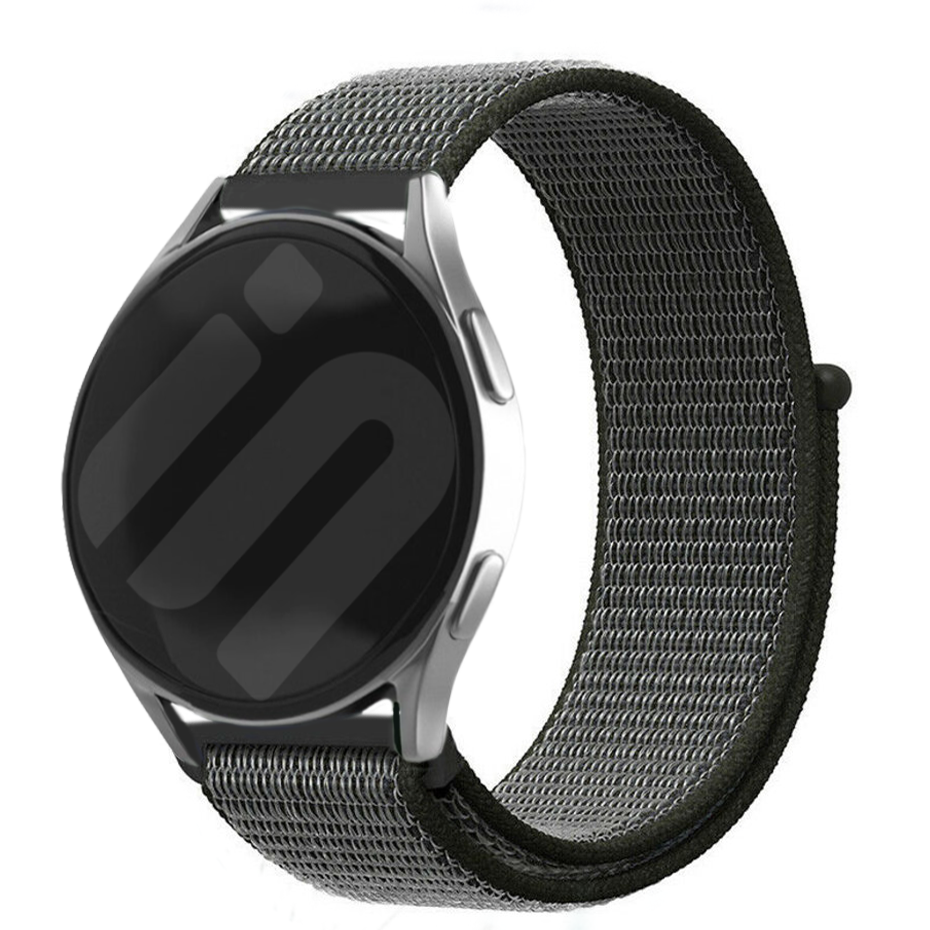 Strap-it Samsung Galaxy Watch 7 - 40mm nylon band (groen)