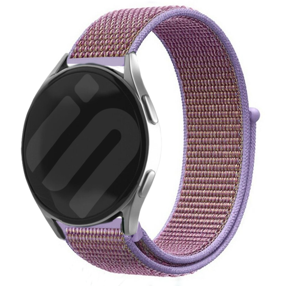 Strap-it Samsung Galaxy Watch 7 - 40mm nylon band (lila)