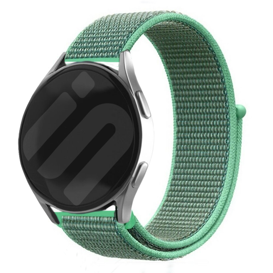 Strap-it Samsung Galaxy Watch 7 - 40mm nylon band (mint)