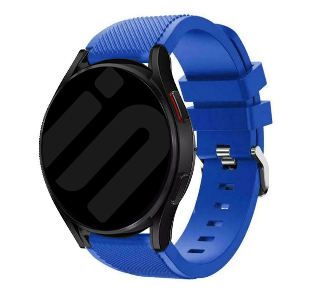 Strap-it Samsung Galaxy Watch 7 - 40mm siliconen bandje (blauw)