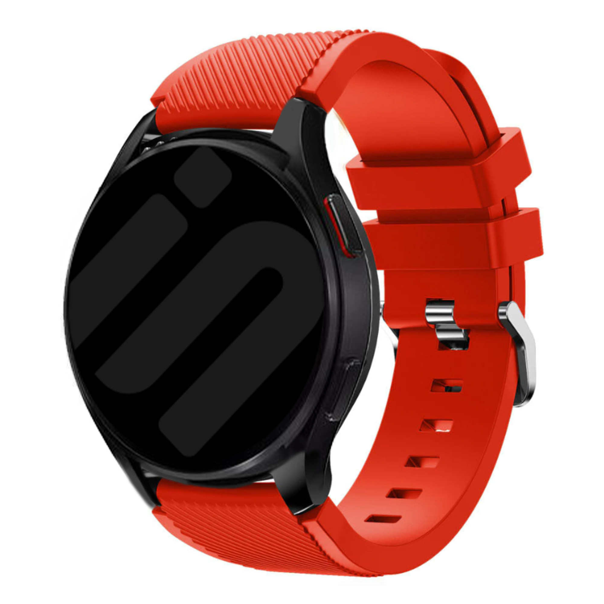 Strap-it Samsung Galaxy Watch 7 - 40mm siliconen bandje (rood)