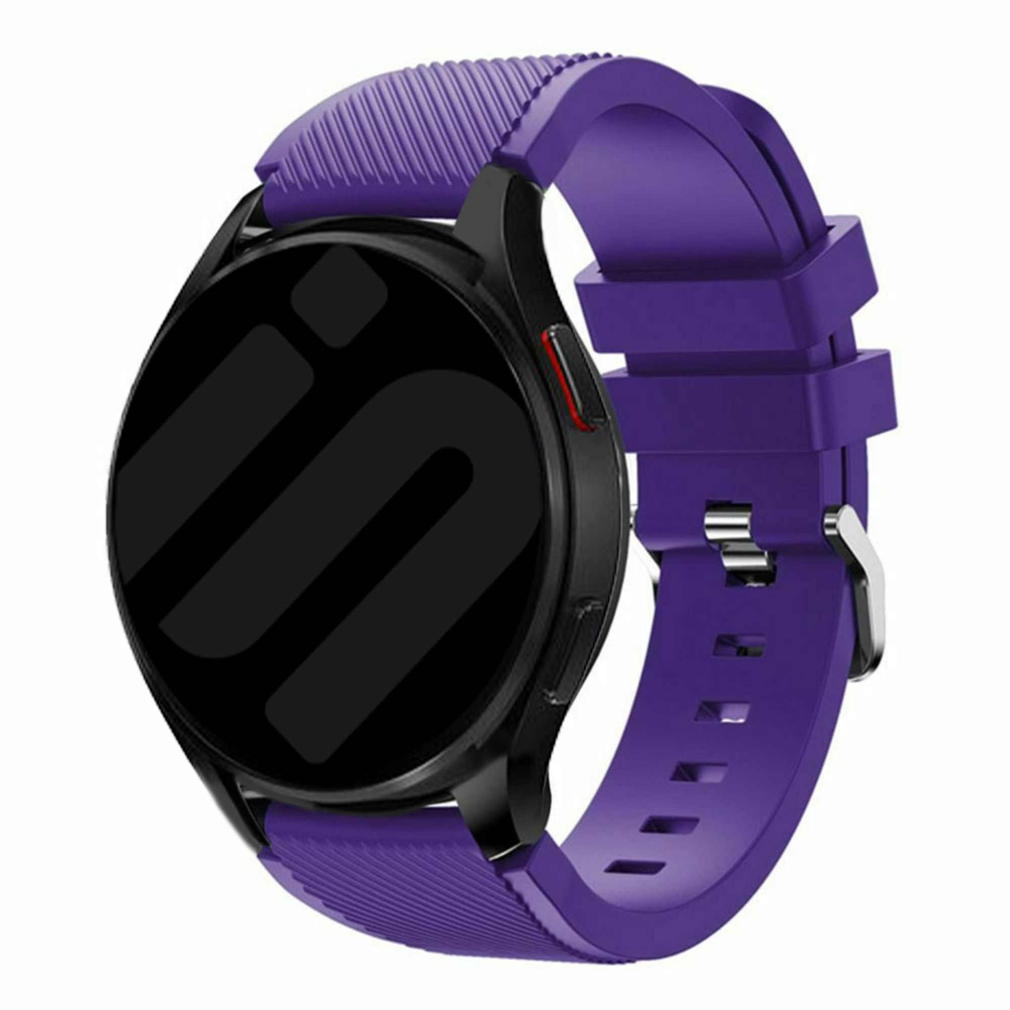Strap-it Samsung Galaxy Watch 7 - 44mm siliconen bandje (paars)