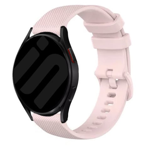 Strap-it Samsung Galaxy Watch 7 - 40mm Luxe Siliconen bandje (roze)