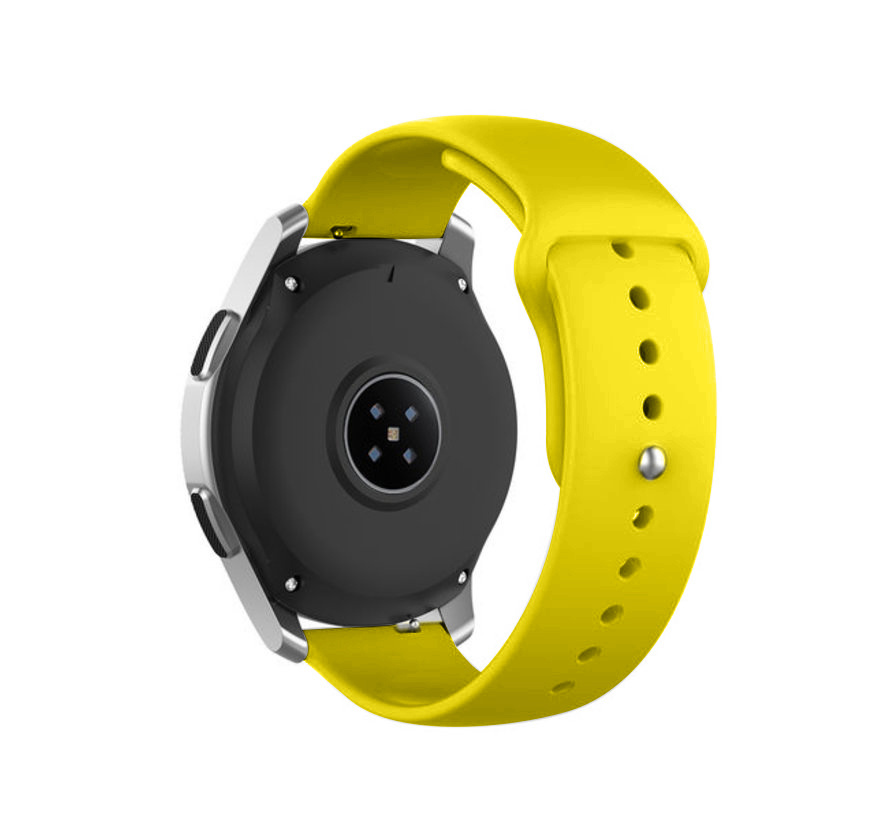 Strap-it Samsung Galaxy Watch 7 - 44mm sport band (geel)