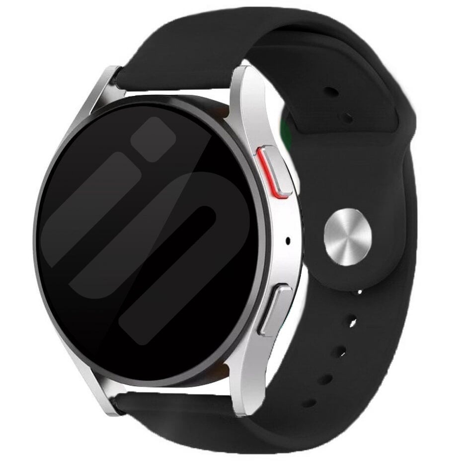 Strap-it Samsung Galaxy Watch 7 - 44mm sport band (zwart)