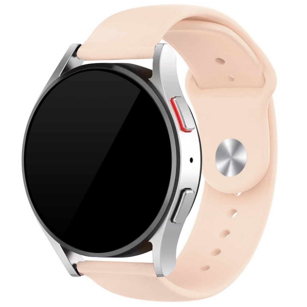 Strap-it Samsung Galaxy Watch 7 - 44mm sport bandje (antiek roze)