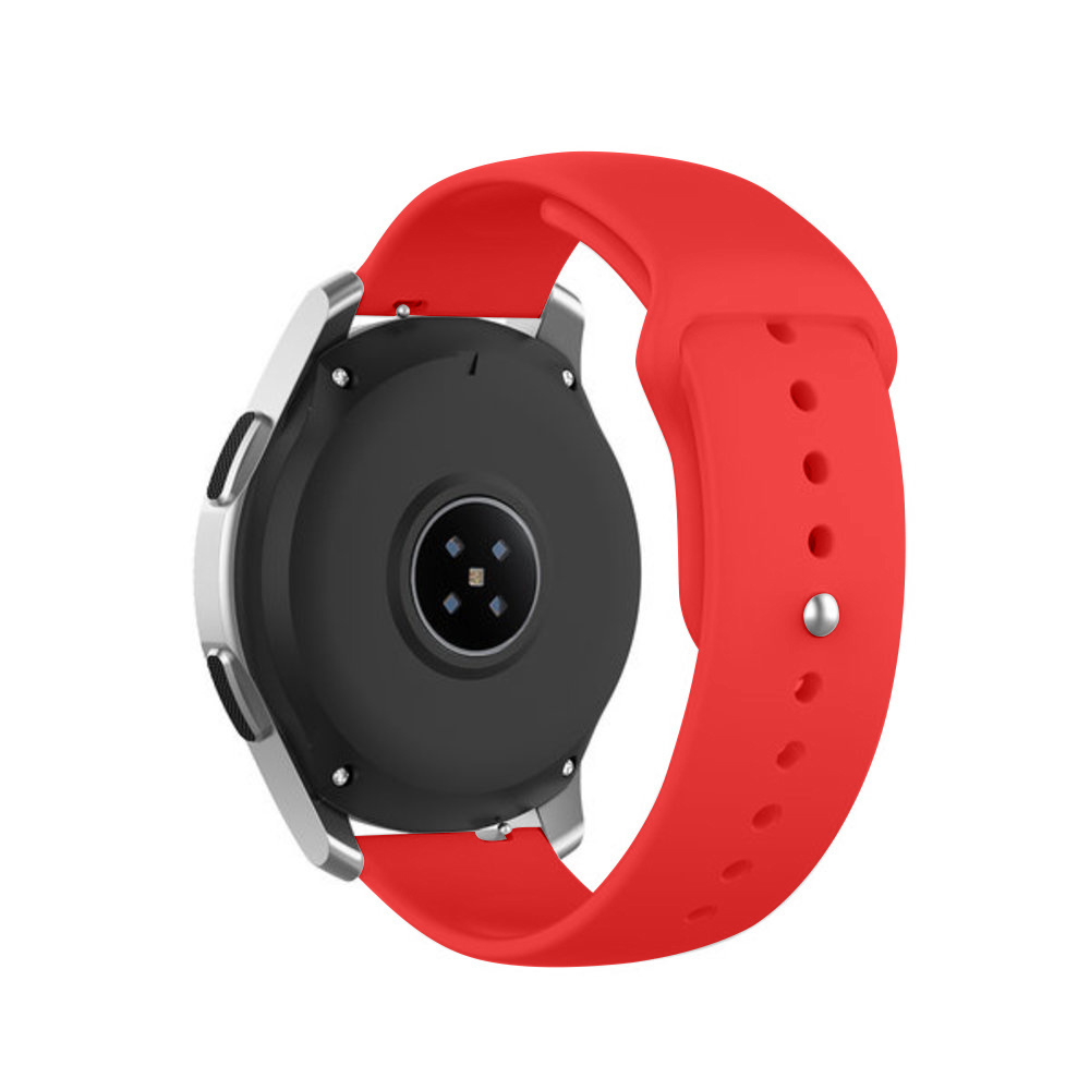 Strap-it Samsung Galaxy Watch 7 - 44mm sport bandje (rood)