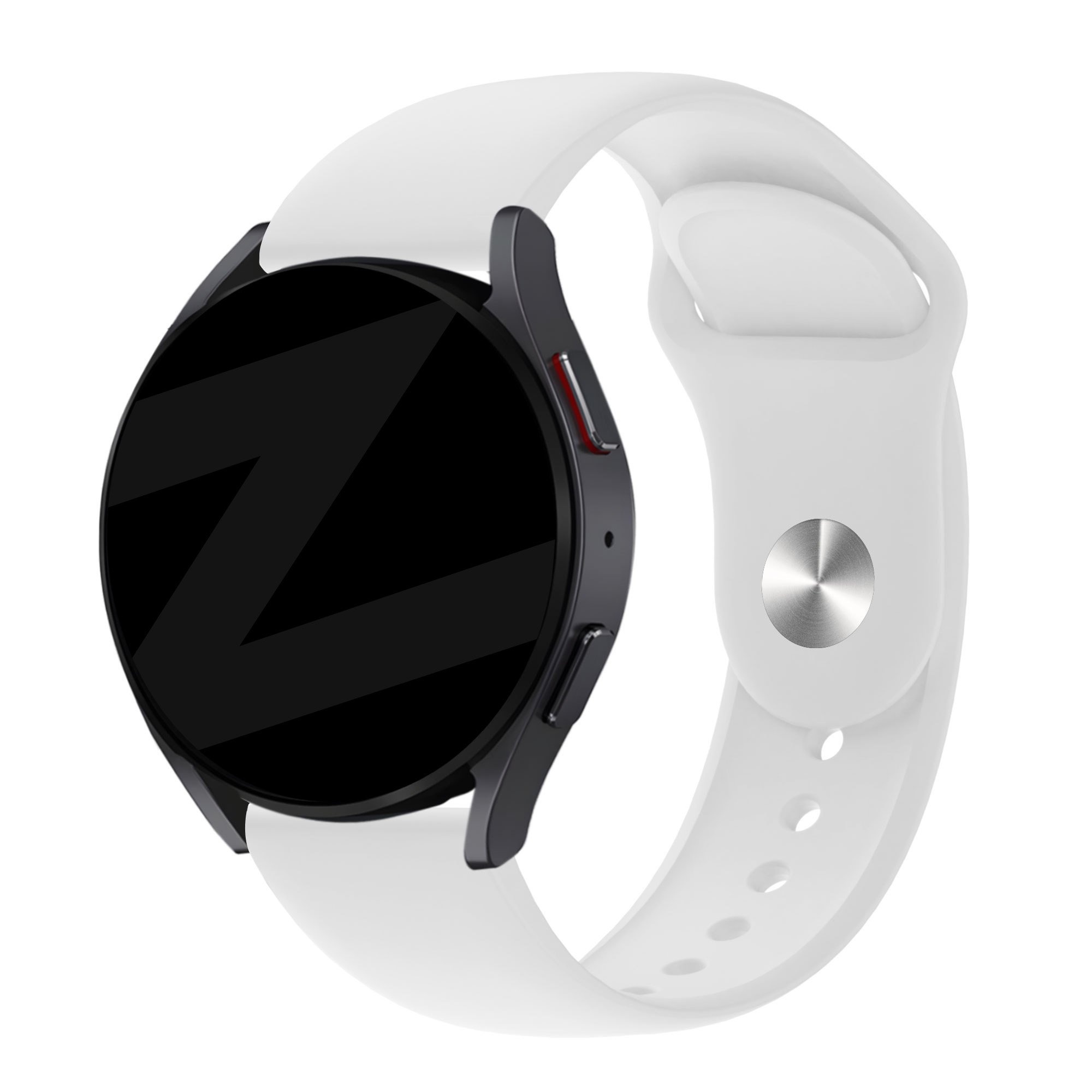 Bandz Samsung Galaxy Watch 7 - 40mm sport band 'Deluxe' (wit)