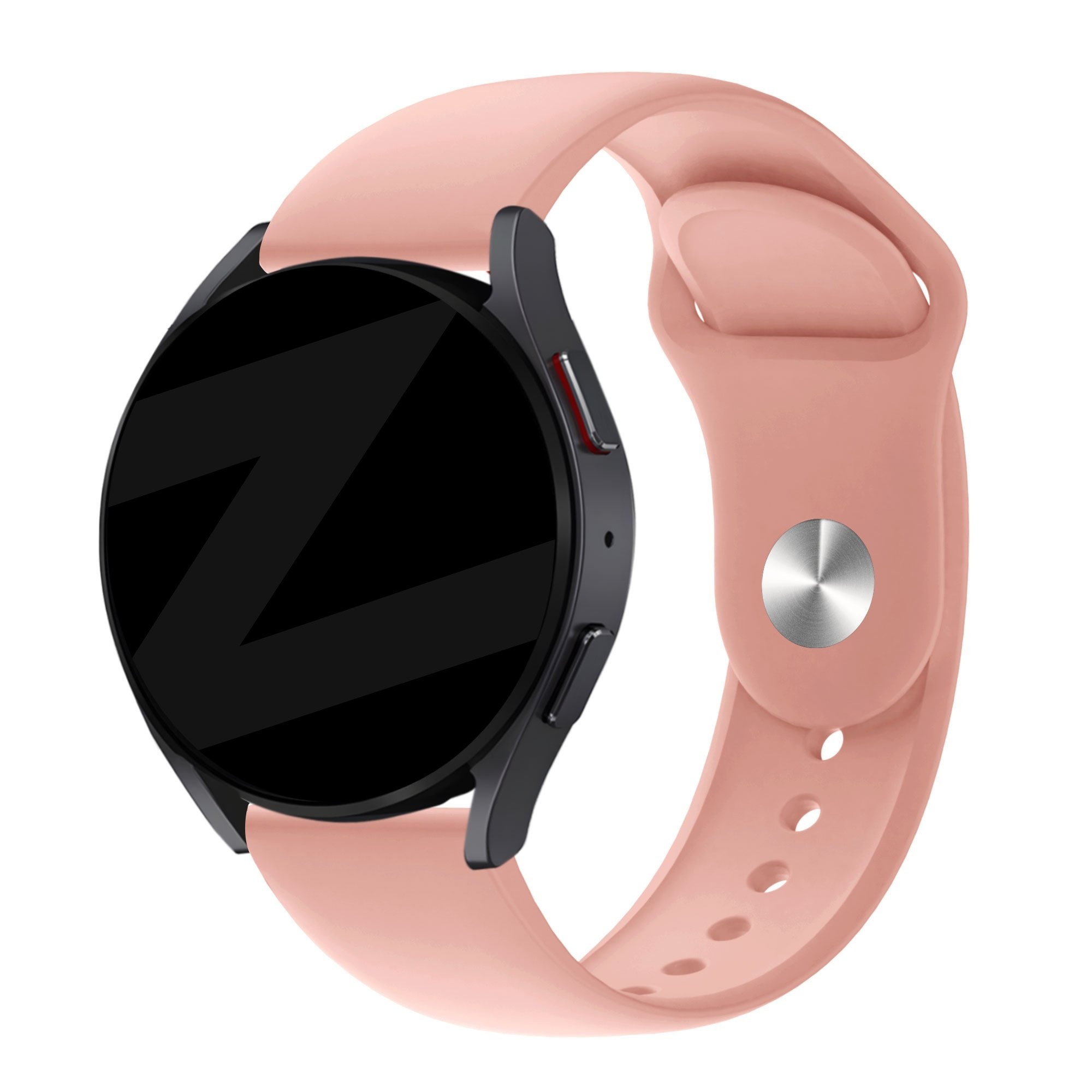 Bandz Samsung Galaxy Watch 7 44mm sport band 'Deluxe' (lichtroze)